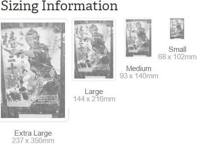 Example Sticker size information