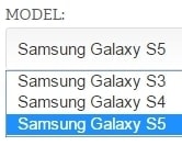 Samsung Galaxy phone options