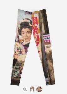 TokyoTokyo Vintage Japanese Movie Poster Leggings