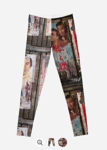 TokyoTokyo Vintage Japanese Movie Poster Leggings